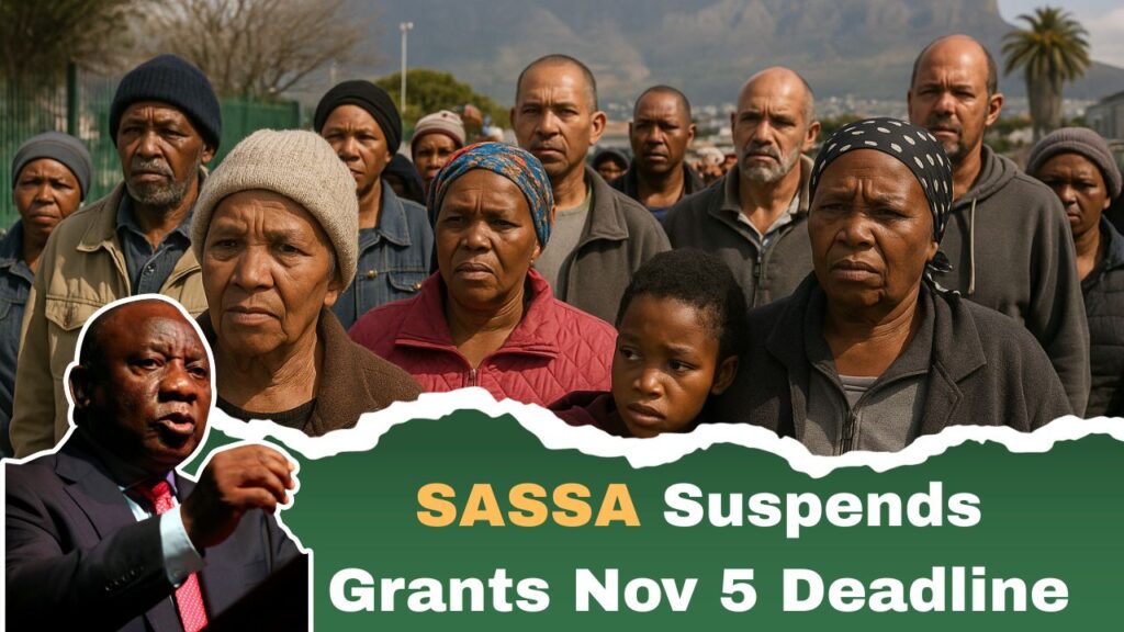 SASSA Suspends Thousands Of Grants