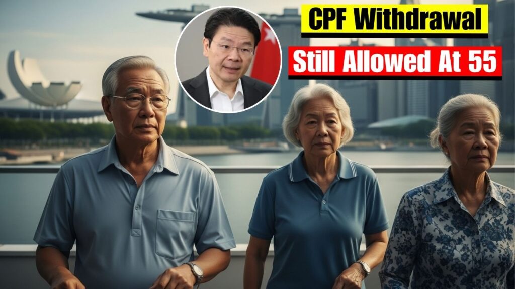 CPF Withdrawal Still Allowed At 55