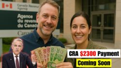 Canadians to Receive $2,300 CRA One Time Payment in November 2025 as Government Publishes Payment Dates
