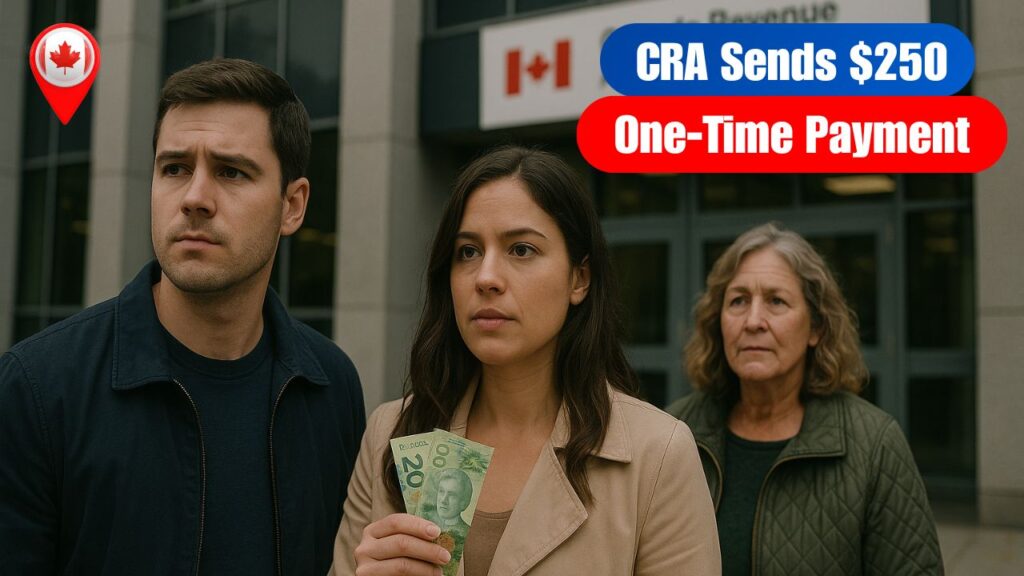 CRA Sends $250 One-Time Payment