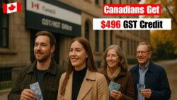 Canadians receive 496 GST/HST credit in November 2025 - CRA issues complete payment timetable, Eligibility, and How to Claim