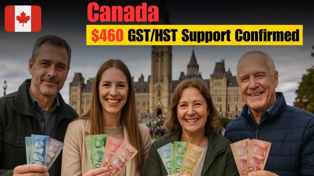 Canada $460 GST/HST Support Confirmed