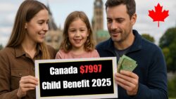 CRA Releases Updated Rules for 2025 $7,997 Child Benefit – Parents Told to Verify Income and Filing Details