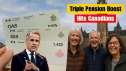 Canada confirms triple pension payments for November 2025 – seniors will receive $808, $1,097 and $1,433