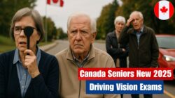 Seniors Across Canada Warned of New 2025 Driving Regulations — Compulsory Vision Tests and Road Exams Introduced