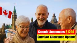 CRA Alerts Canadians About Updated $1200 Survivor Allowance 2025 – Eligibility Conditions and Payment Info Released