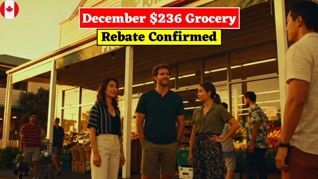 December 2025 Grocery Rebate Worth $236