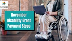 Ensure Your November Disability Grant Payment: SASSA Issues Critical Checklist All Beneficiaries Must Complete Immediately