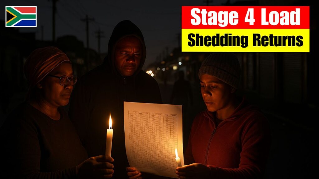 Extended Stage 4 Power Cuts Hit South Africa