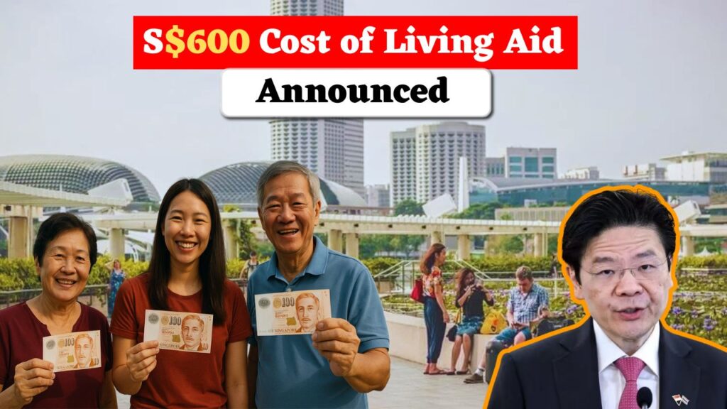Government Approves S$600 Cash
