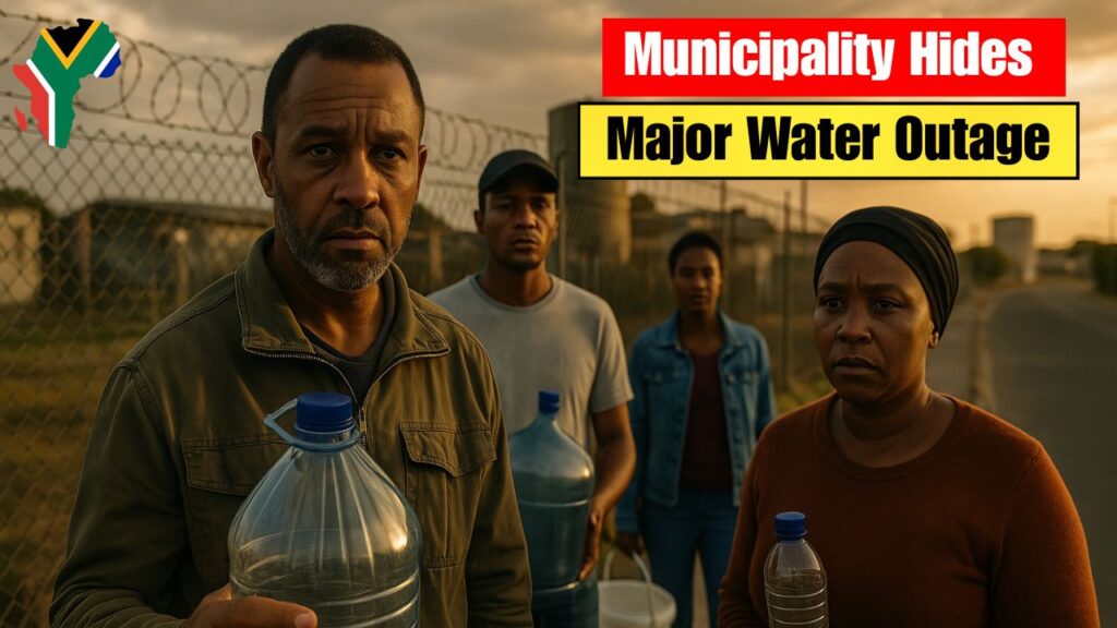 Municipality Hides Major Water Outage