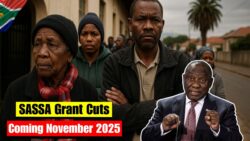 November 2025 SASSA Cuts: Full List of Grants That Will Stop After Deadline