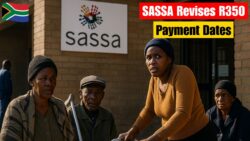 R350, pension and disability grants affected as SASSA releases revised payout dates for November–December