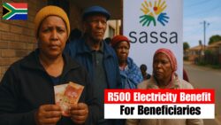 R500 Electricity Support Programme Launches 1 December for SASSA Beneficiaries – Full Details on How Payments Will Work