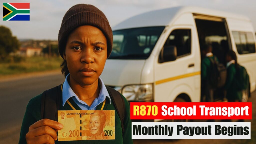 R870 School Transport Monthly Payout Begins