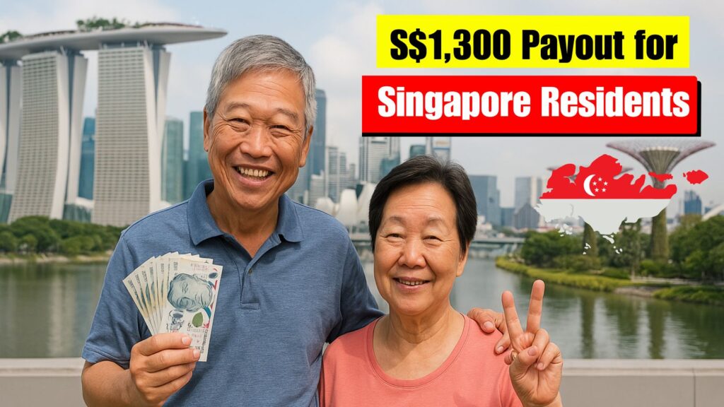 S$1,300 Cash Payout for Singapore Residents