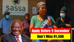 SASSA Urges Beneficiaries to Apply for R1,500 Grocery Support Before 9 December Cut-Off Date