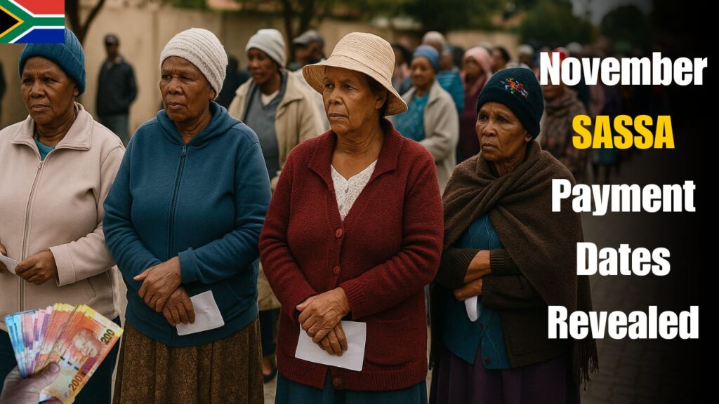 SASSA Confirms November 2025 Payment Schedule