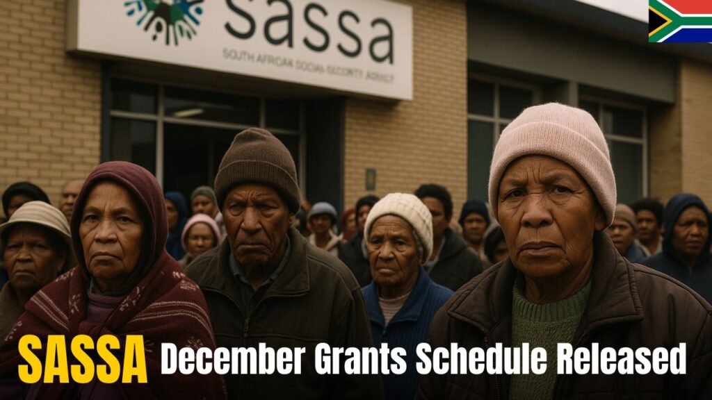 SASSA December Grants Schedule Released