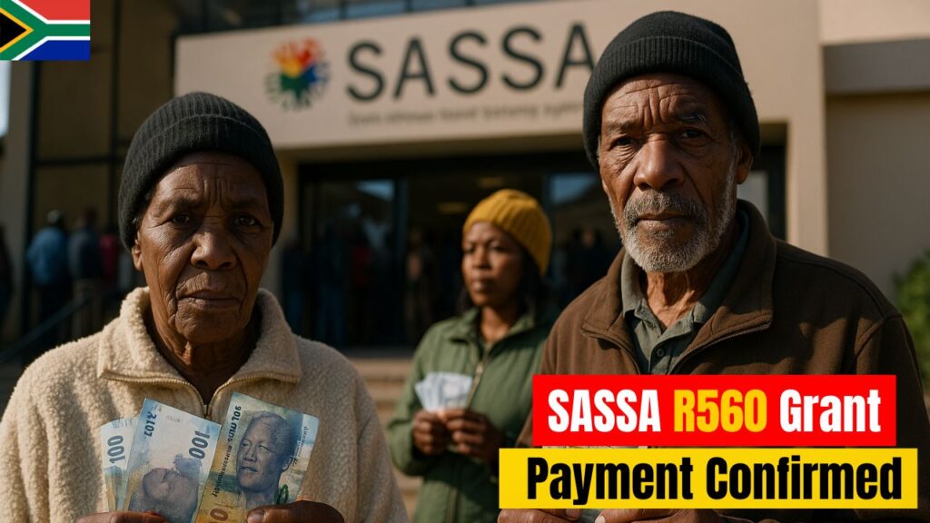 SASSA R560 Grant Payment Confirmed