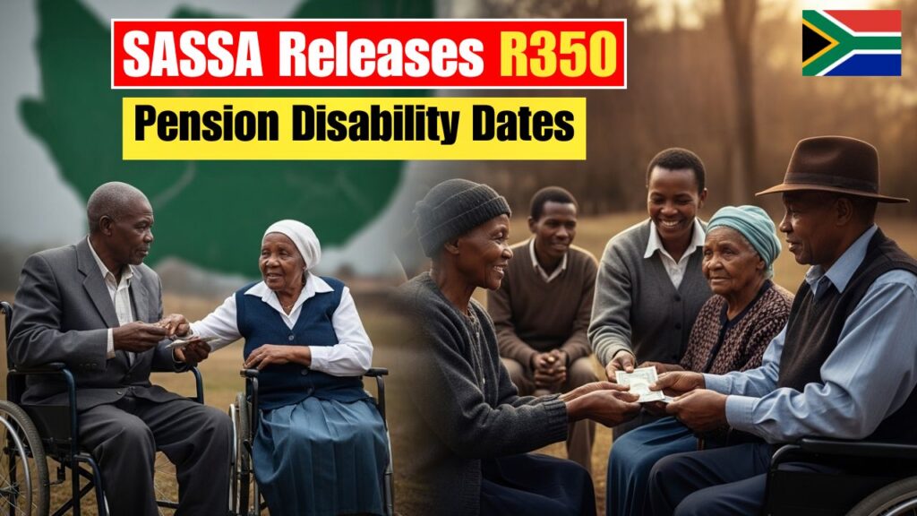 SASSA Releases R350 Pension Disability Dates