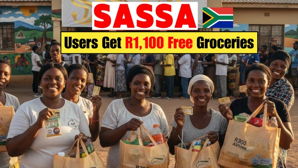 SASSA Users Get R1,100 Free Groceries