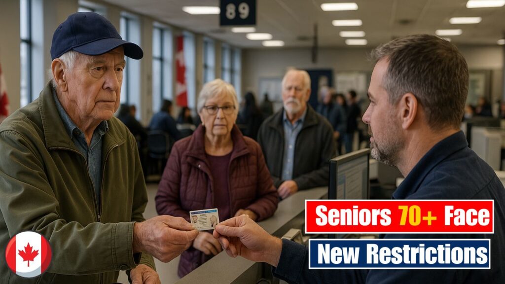 Seniors 70+ Face New Restrictions