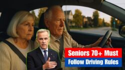 Seniors Aged 70+ Must Follow New Canadian Driving Regulations in 2025 — Important Restrictions Start This Fall