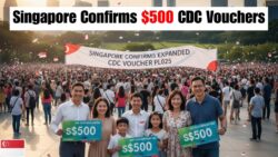 Singapore Confirms Expanded CDC Voucher Plan: S$500 Relief Expected for Every Household in 2025