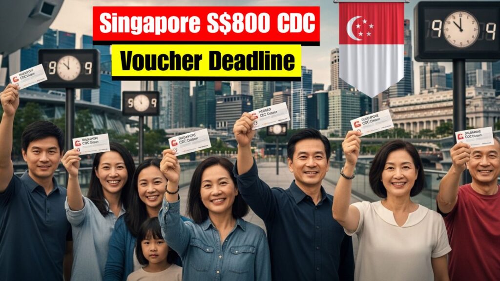 Singapore S$800 CDC Voucher Deadline