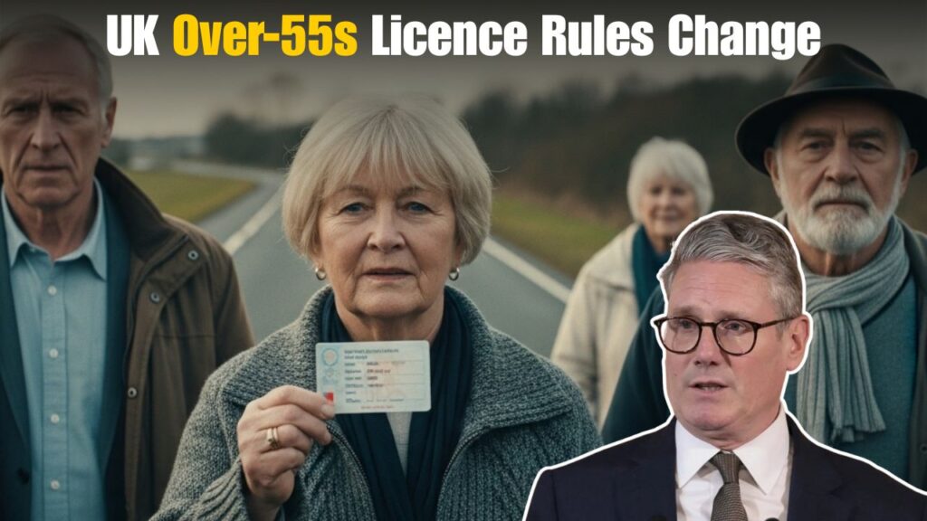 UK Over-55s Licence Rules Change