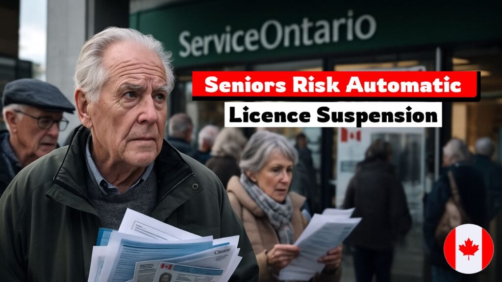 Canadian Seniors Face Automatic Licence Suspension