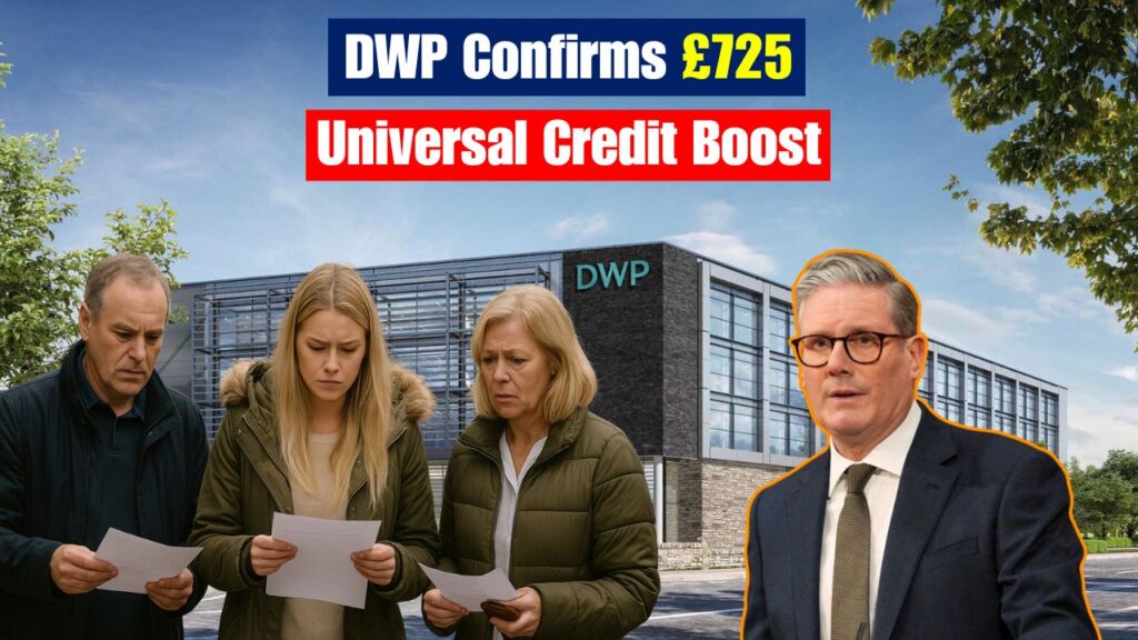 DWP £725 Universal Credit Boost