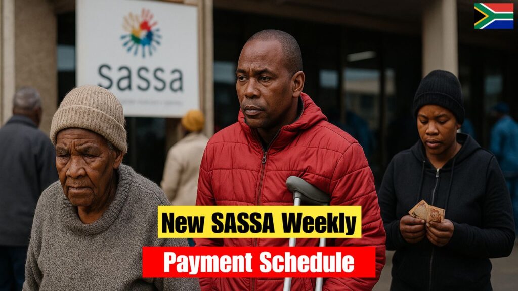 New Weekly SASSA Grant Schedule