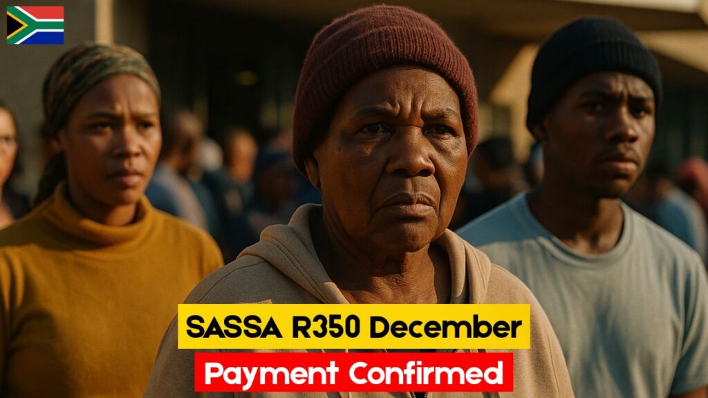 SASSA Confirms R350 Payments for December 2025
