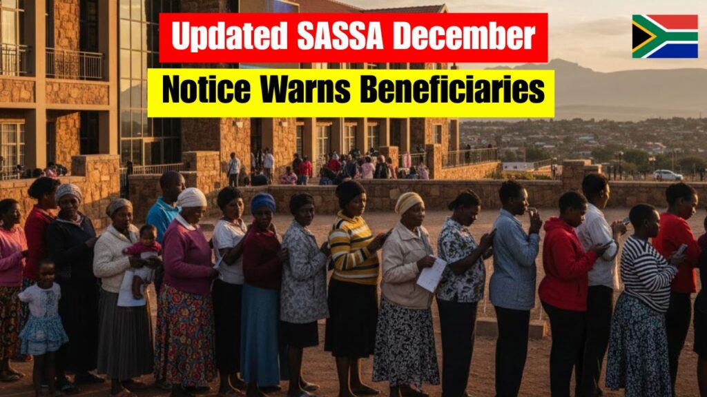 SASSA Issues Updated December Payout Notice