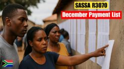 Are You Eligible for SASSA’s New R3,070 Payment? Updated December List Released — Check Your Name Now