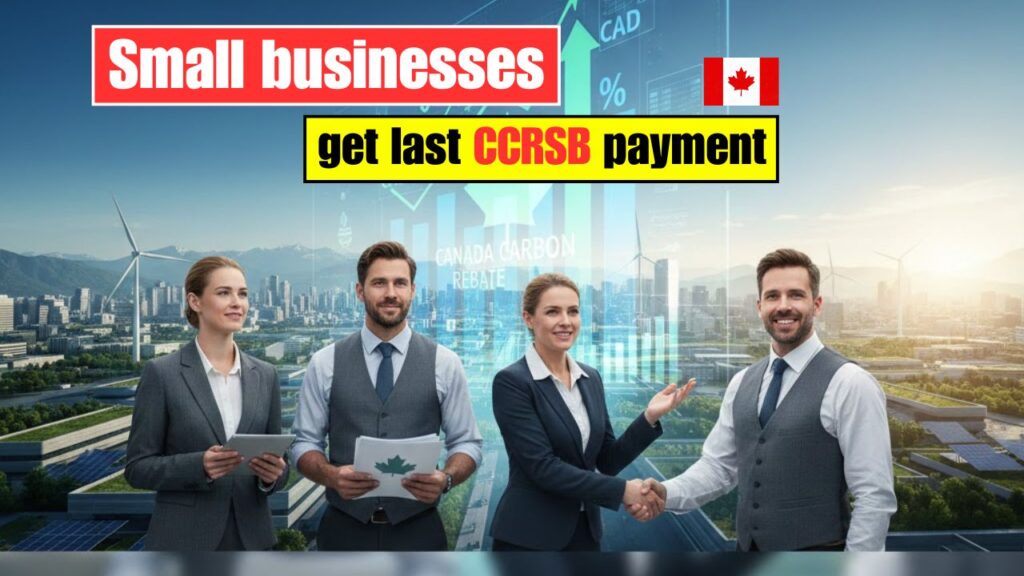 Small businesses get last CCRSB payment