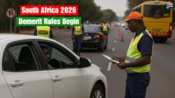 South Africa’s New Driving Demerit Rules Start January 2026: Motorists Face Heavy Fines Up to R3,000