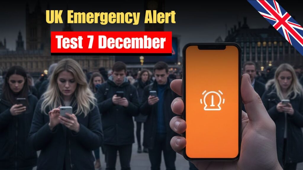 UK Emergency Alert Test