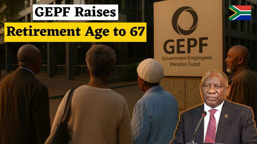 GEPF Raises Retirement Age to 67